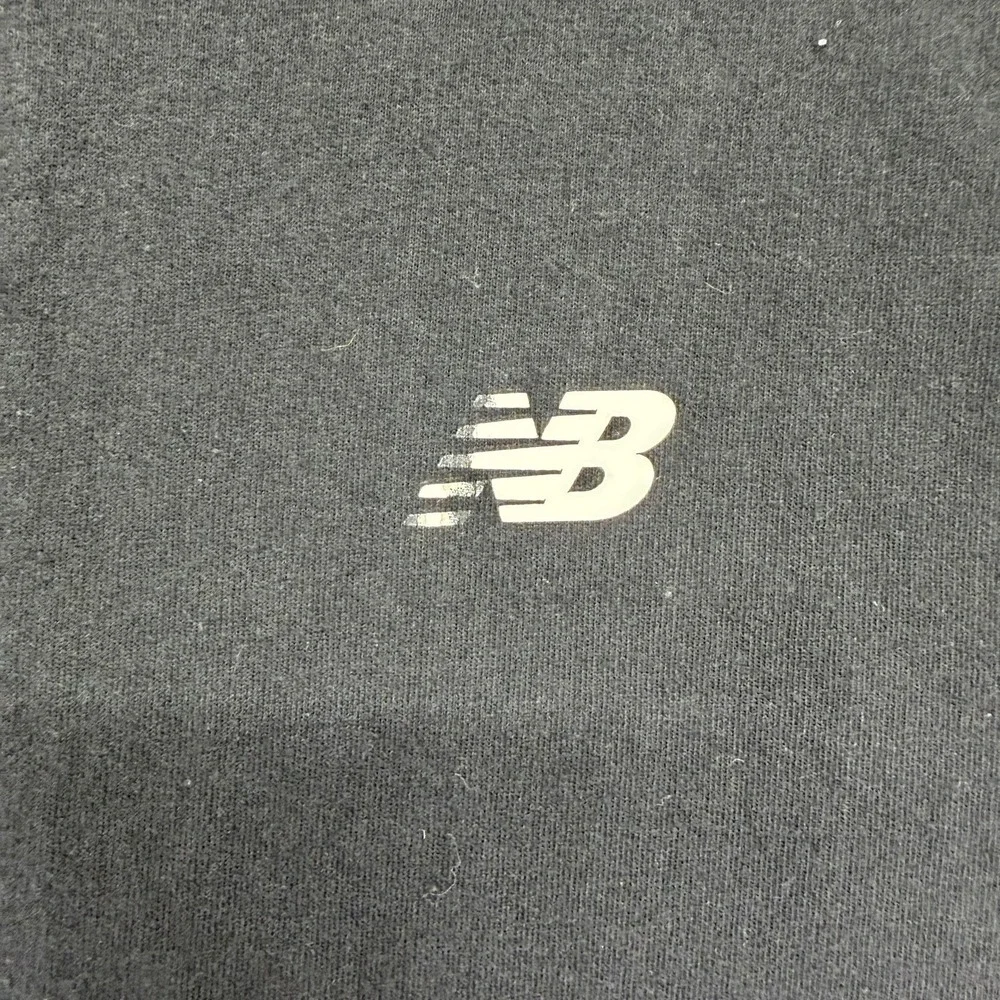 New Balance Jacket Boys XL 18/20 Black Gray Colorblock Varsity Fleece Snap